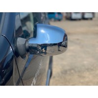 Накладки на дзеркала варіант 2 (2 шт) Хромований пластик для Dacia Duster 2008-2018 рр.