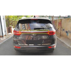 Хром планка над номером (2019-2021, нерж) для Kia Sportage 2015-2021 рр.