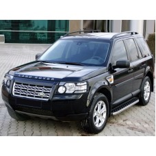 Бокові пороги BlackLine (2 шт, алюміній) для Land Rover Discovery III