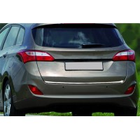 Кромка багажника (SW, нерж) для Hyundai I-30 2012-2017 рр.