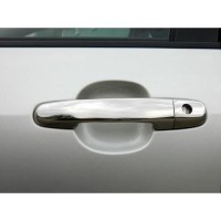 Накладки на ручки (4 шт, нерж) Omsa, Італійська нержавійка для Chery Tiggo I 2005-2014рр.