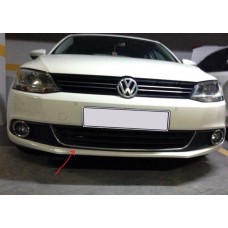 Посмішка на передній бампер U 2011-2014 (нерж) для Volkswagen Jetta 2011-2018 рр.