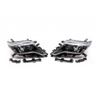 Передня оптика LED (2013-2017, 2 шт) Без AFR адаптації для Toyota Land Cruiser Prado 150