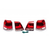 Задня оптика 2007-2015 V1 (дизайн 2016-2023) для Toyota Land Cruiser 200