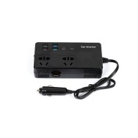 Автомобільний інвертор (220V/USB/Typ-C) CZ02