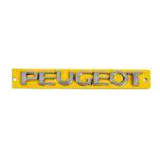 Напис Peugeot 8665.PW (137мм на 15мм) для Peugeot 207