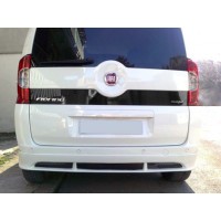Накладка на задній бампер Emotion (під фарбування) для Citroen Nemo 2008↗ рр.
