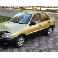 Накладки на арки (4 шт, чорні) для Daewoo Lanos