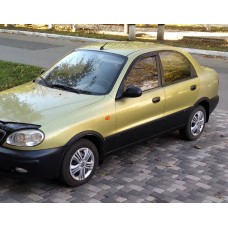 Накладки на арки (4 шт, чорні) для Daewoo Lanos