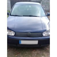 Зимова накладка на решітку Глянцева для Volkswagen Golf 4