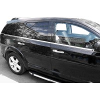 Окантовка вікон (6 шт, нерж) для Fiat Freemont