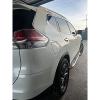 Бокові пороги OEM V2 (B-тип) для Nissan X-trail T32 / Rogue 2014-2021 рр.