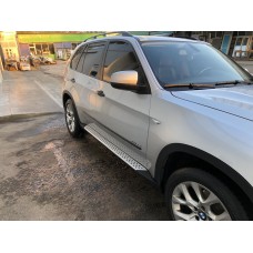 Оригінальні пороги (2 шт., алюміній) для BMW X5 E-70 2007-2013рр.