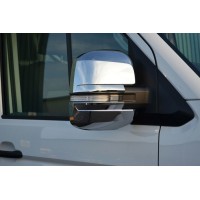 Накладки на дзеркала OmsaLine (4 частини, ABS) для Volkswagen Crafter 2017↗ рр.