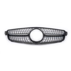 Передня решітка Diamond Black для Mercedes C-class W204 2007-2015рр.