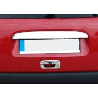 Накладка над номером (1996-2002 Однодверний, нерж.) для Citroen Berlingo 1996-2008 рр.