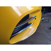 Накладки на противотуманки для AMG (4 шт) для Mercedes C-сlass W205 2014-2021рр.