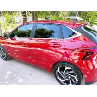 Нижні молдинги стекол (8 шт., Нерж) для Hyundai I-20 2020↗ рр.