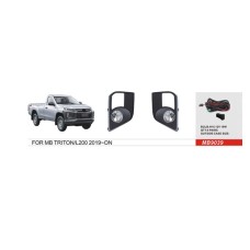 Противотуманки 2019-2023 (2 шт, галоген) для Mitsubishi L200 2015↗ рр.