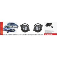 Протитуманки (2 шт, галогенні) для Renault Logan I 2005-2008 рр.