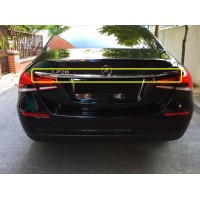 Планка над номером (нерж) для Mercedes A-сlass W177 2018↗ рр.