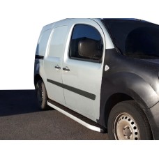 Бокові пороги Fullmond (2 шт., алюм.) Довга база для Renault Kangoo 2008-2020 рр.