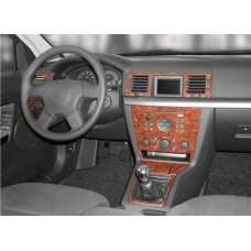 Накладки на панель Дерево для Opel Vectra C 2002-2008 років.