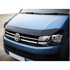 Дефлектор капоту (EuroCap) для Volkswagen T6 2015↗, 2019↗ рр.