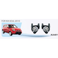 Противотуманки (галогенні) для Kia Soul I 2008-2013 рр.