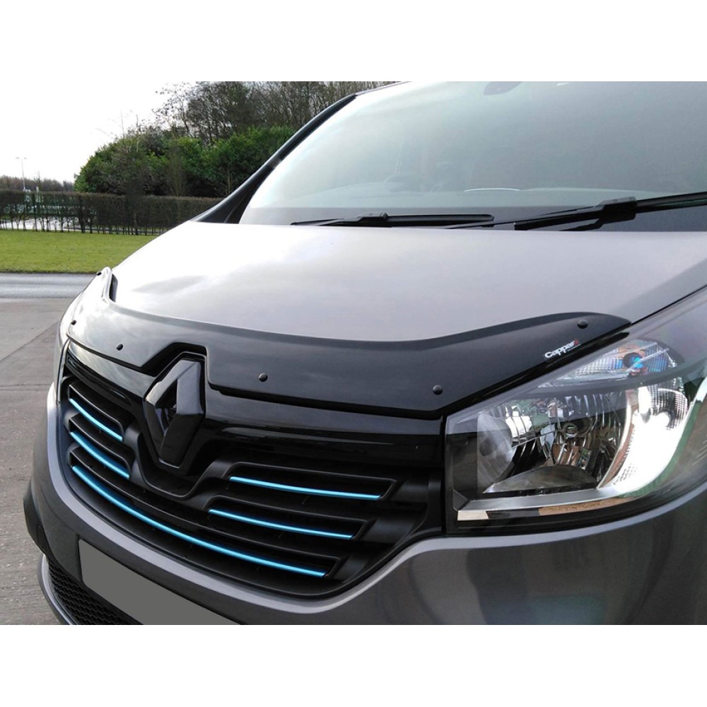 Дефлектор капоту (2015-2019, EuroCap) для Renault Trafic 2015↗ рр.