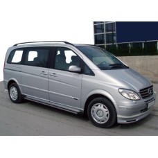 Накладка на бампер BRB V1 (під фарбування) 2010-2015 рік для Mercedes Vito W639 2004-2015рр.