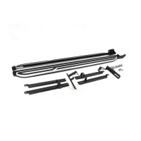 Бокові пороги OEM V2 (2 шт) для Hyundai Santa Fe 3 2012-2018рр.
