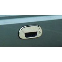 Накладка на задню ручку (нерж.) Carmos - Турецька сталь для Fiat Doblo I 2001-2005 рр.