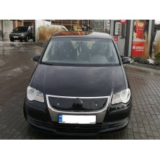 Зимова решітка (верхня, 2006-2010) Матова для Volkswagen Touran 2003-2010 рр.