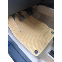 Килимки EVA (2 ряди, бежеві) для Volkswagen Sharan 1995-2010 рр.