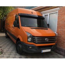 Накладки на решітку 2011-2017 Carmos - Турецька сталь для Volkswagen Crafter 2006-2017рр.