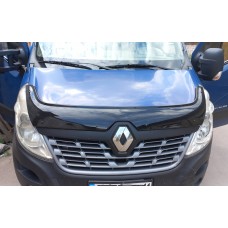 Дефлектор капота 2015-2019 (EuroCap) для Renault Master 2011↗ рр.