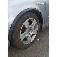 Накладки на арки (4 шт, чорні, ABS-пластик) для Audi A4 B6 2000-2004 рр.