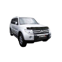 Дефлектор капоту (EuroCap) для Mitsubishi Pajero Wagon IV
