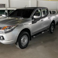 Верхні молдинги дверей 2015-2019 (4 шт, ABS) для Mitsubishi L200 2015↗ рр.