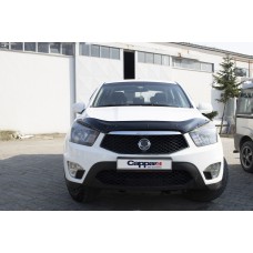 Дефлектор капота 2013-2023 (EuroCap) для SsangYong Korando 2010-2019