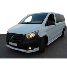 Тюнінг обвіс на передній бампер (під фарбування) для Mercedes Vito / V W447 2014↗ рр.