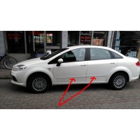 Пластикові молдинги (к-т) для Fiat Linea 2006-2018 рр.