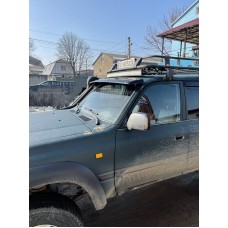 Козирок на лобове скло для Toyota Land Cruiser 80