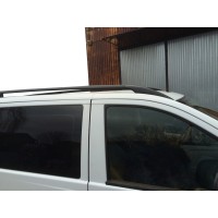 Рейлінги чорні CAN (Оригінальний дизайн) Середня база (LONG) для Mercedes Vito W639 2004-2015рр.