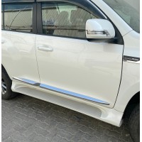 Молдинг дверей (дизайн 2018-2023) для Toyota Land Cruiser Prado 150