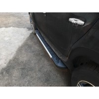 Бокові пороги RedLine V1 (2 шт., Алюміній) для Dacia Duster 2008-2018 рр.