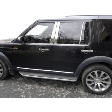 Окантовка вікон (4 шт., нерж.) для Land Rover Discovery III