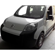 Бокові пороги Fullmond (2 шт., алюміній) для Citroen Nemo 2008↗ рр.