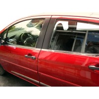 Окантовка вікон (4 шт., нерж.) для Toyota Yaris 2010-2020 рр.
